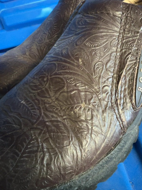 Brown Roper Slip On Shoes, 6