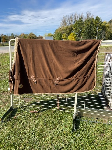 Brown Kavalkade Fleece cooler, Large