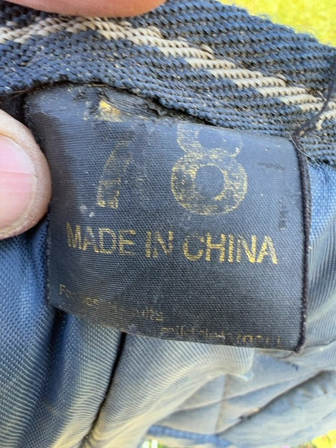 Navy Shedrow Winter Turnout, 78"