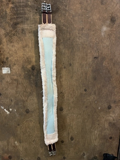 Brown Lettia Coolmax Fleece Girth, 54”