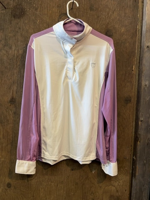 Purple Elation Platinum Show Shirt, Large