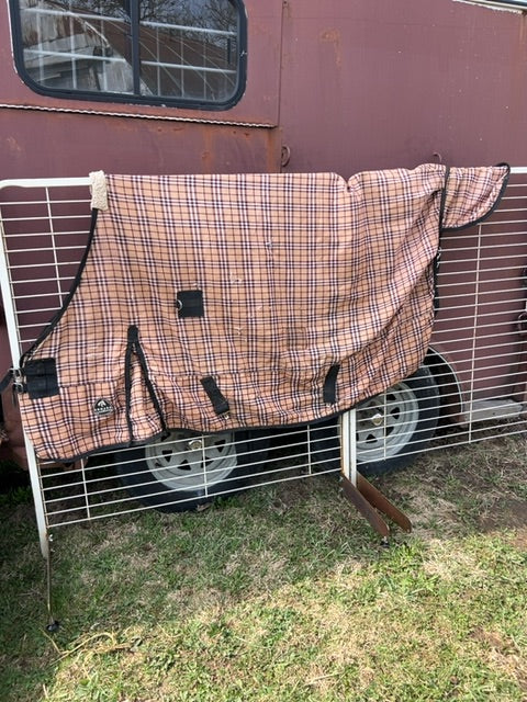 Plaid Tomara Rainsheet, 68”