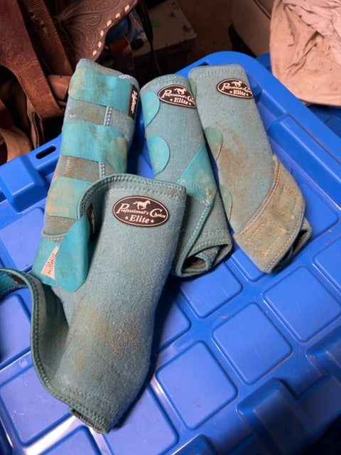 Teal Pro Choice Ventech Sport Boots, Large