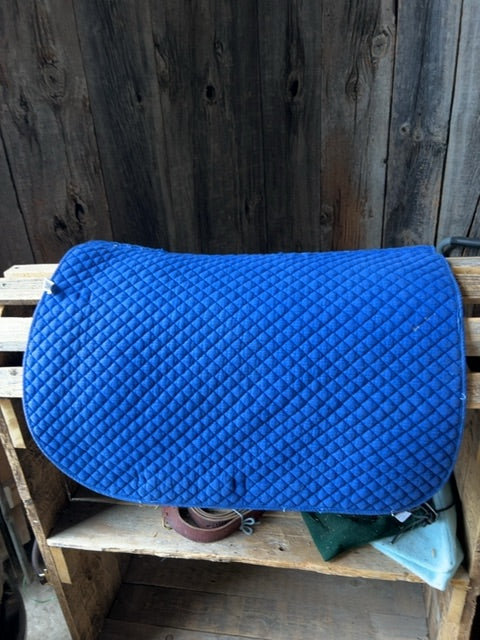 Blue  Saddle Pad, Full