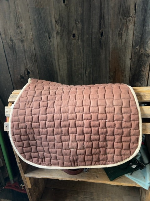 Brown Tuscany Saddle Pad, Full
