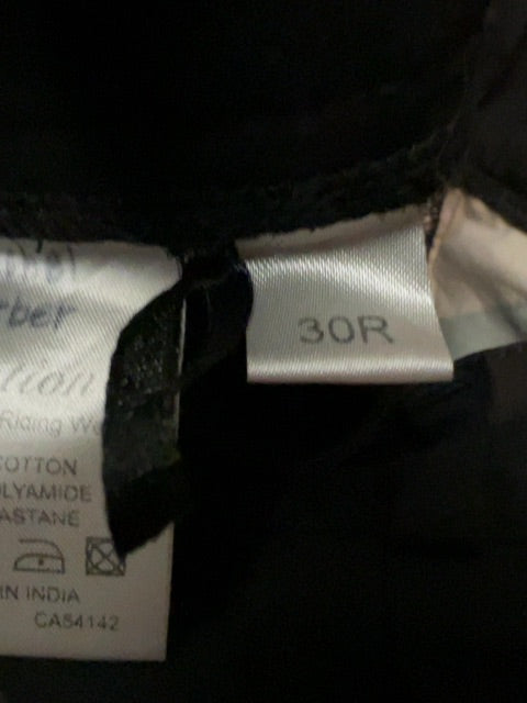 Black Elation Platinum Kneepatch Breeches, 30R