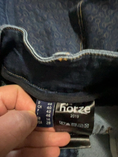 Denim Horze Full Seat Breeches, 28