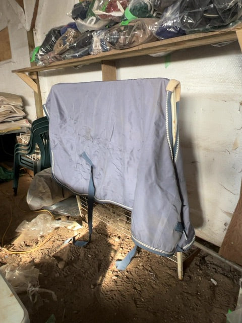 Purple Shedrow West Palm Stable Sheet, 82”