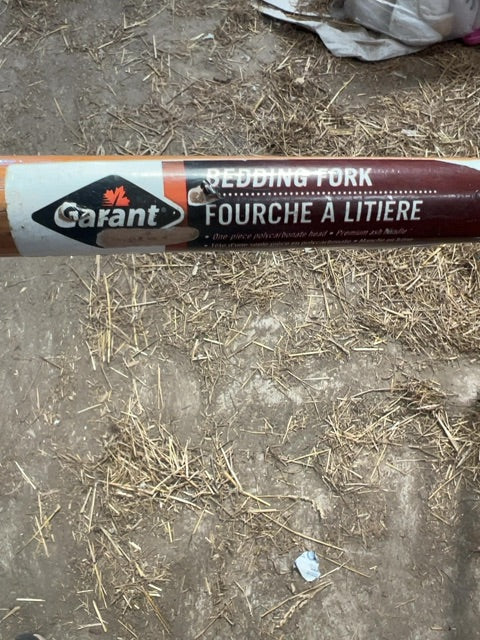 Black Garant Manure Fork