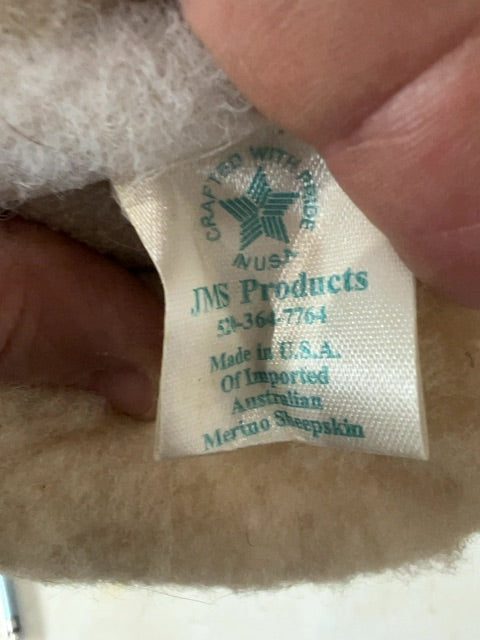White JMS Products Noseband Cover