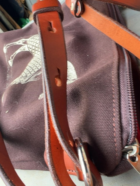 Brown Rebecca Ray Hand Bag