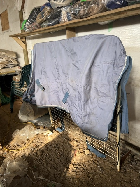 Purple Shedrow West Palm Stable Sheet, 82”