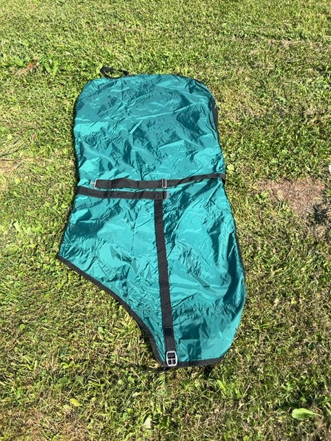 Green  Nylon Show Sheet, 72”