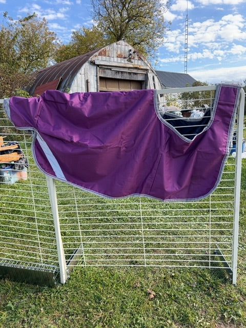 Purple Bucas Quarter Sheet, 72"