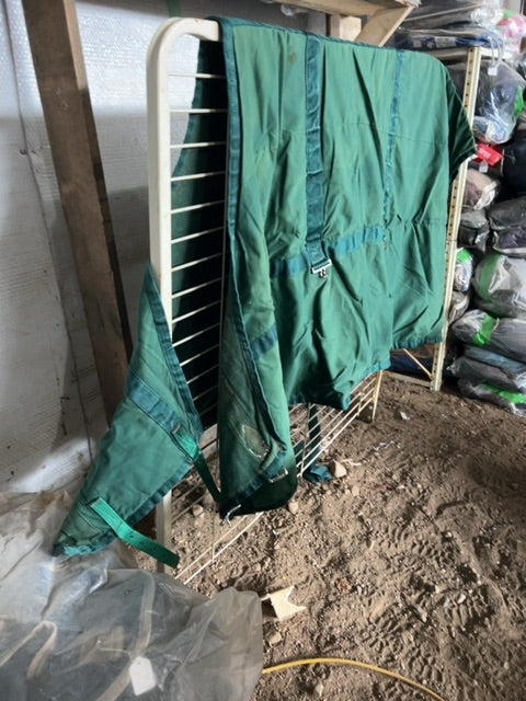 Green  Stable Blanket, 76”