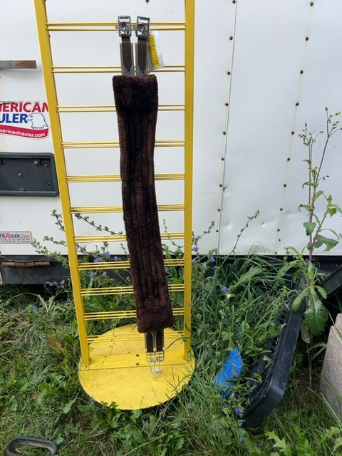 Brown Brighton Fleece Girth, 48"