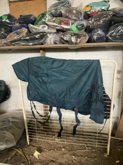 Navy Shedrow Rainsheet, 52”