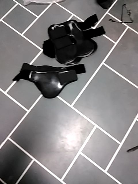 Black  Pravins boots, Horse