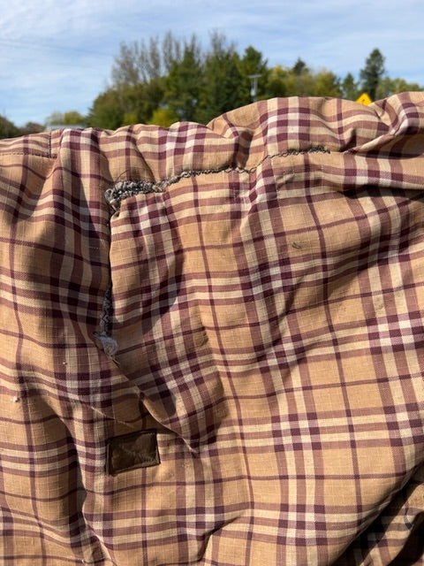Beige Plaid  Plaid Winter, 74"