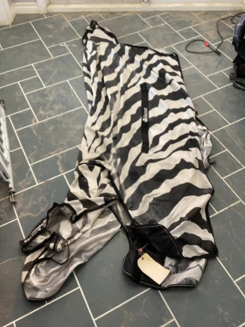 Zebra Bucas High Neck Fly Sheet, 72”