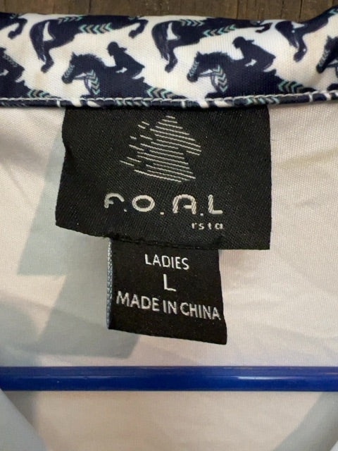 White F..O.A.L Show Shirt, Large