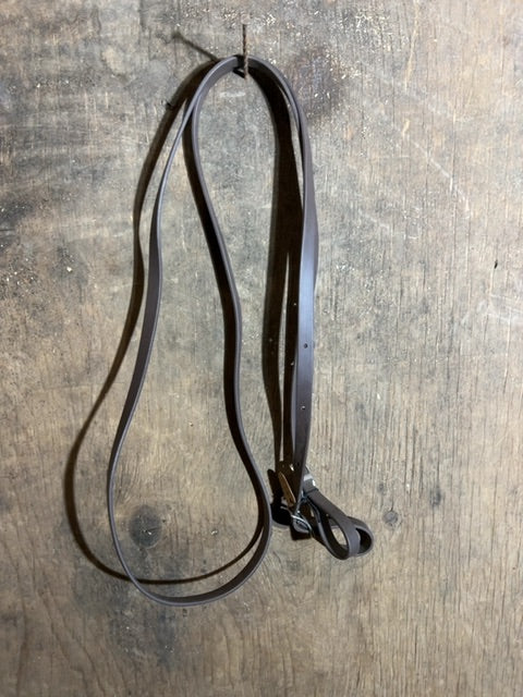 Brown Weaver Biothane Reins