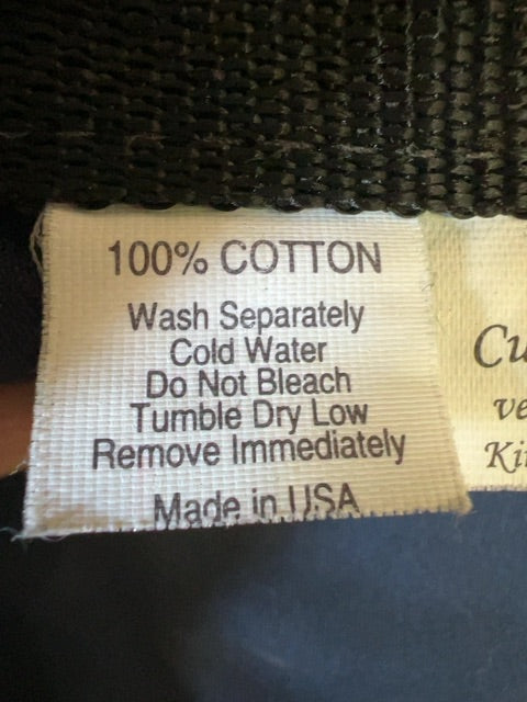 Navy  Cotton Sheet, 40"
