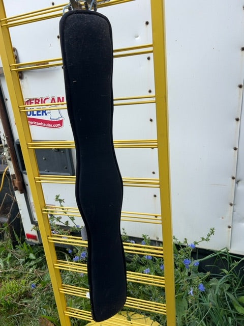 Black  Neoprene Dressage Girth, 30"