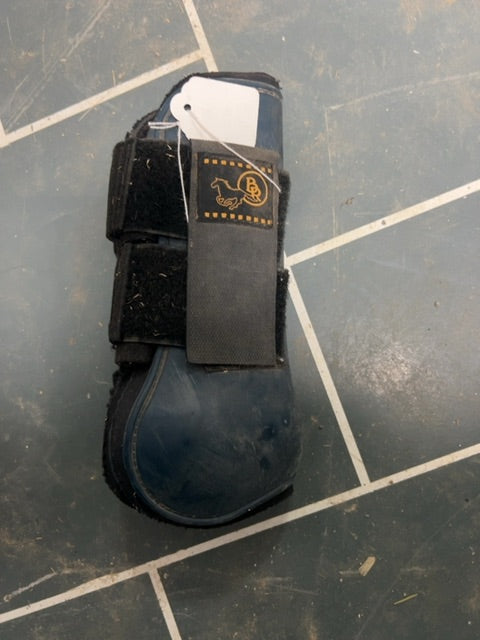 Navy BR Tendon Boots