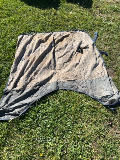 Baker Plaid Shedrow Stable Sheet, 74"