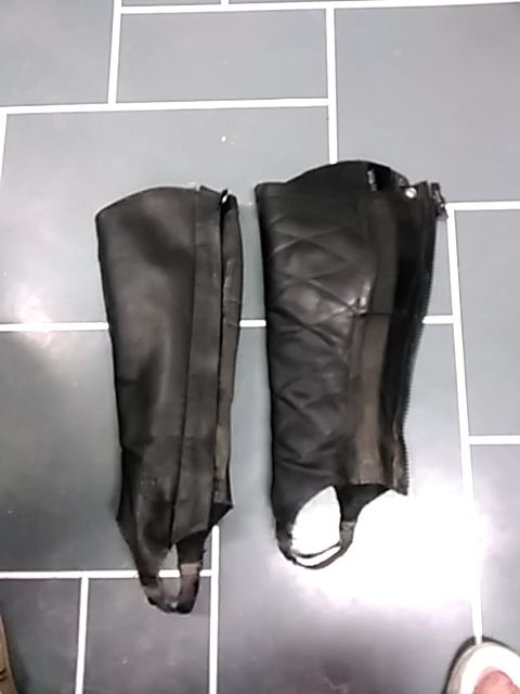 Black Ariats Half chaps, XL