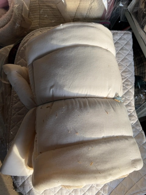 White  Pillow Quilts, 17"