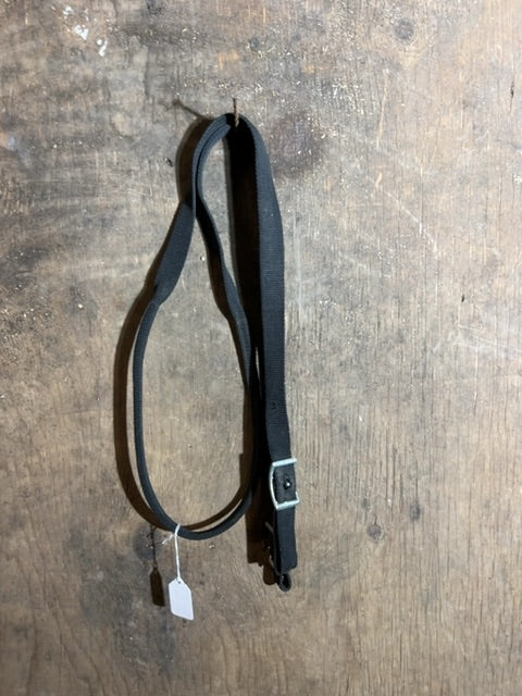 Black  Nylon Reins