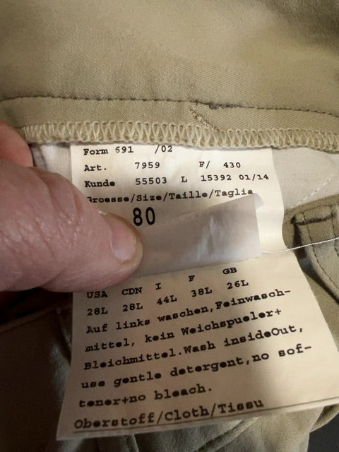 Beige Pikeur Kneepatch Breeches, 28L