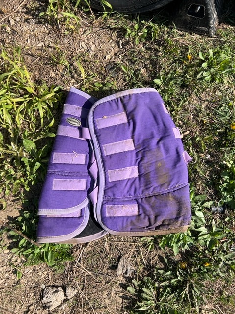 Purple Shedrow Shipping Boots - set of 4, Full