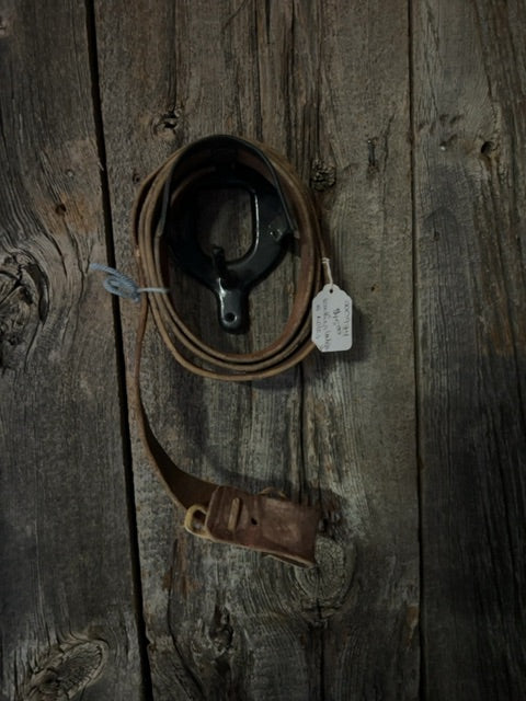 Leather  Latigo with holes