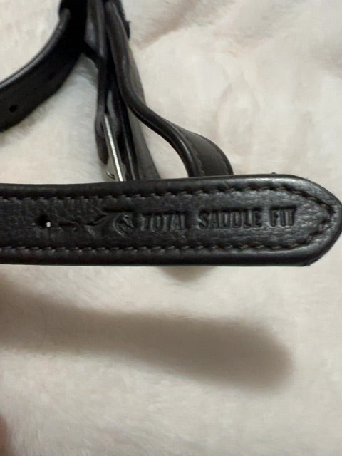 Chocolate Total saddle fit Stirrup Leathers, 48
