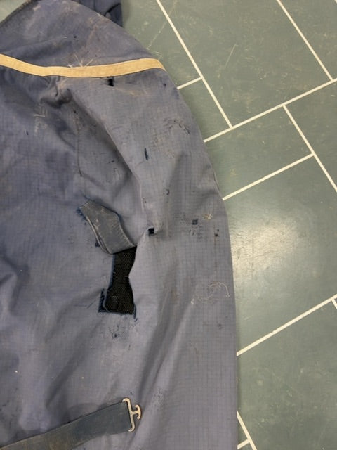 Blue Big D Espree Rainsheet, 78"