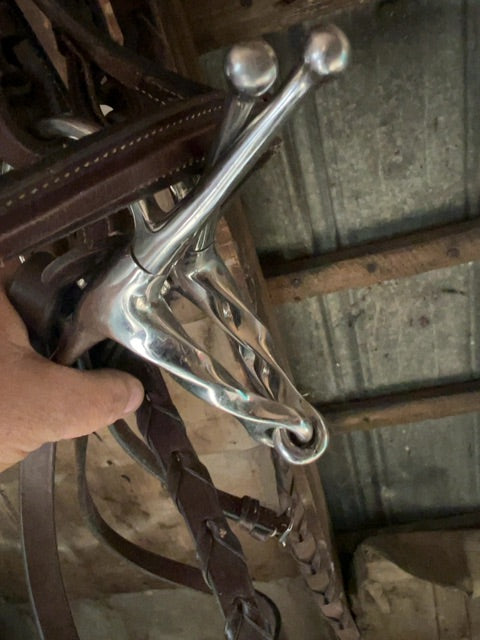 Brown  Bridle with 5" Slow Twist Full Cheek, Full