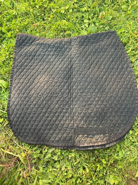 Black Roma Saddle Pad, Full