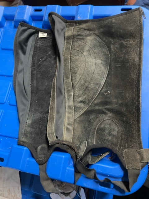 Black  Half Chaps, Small