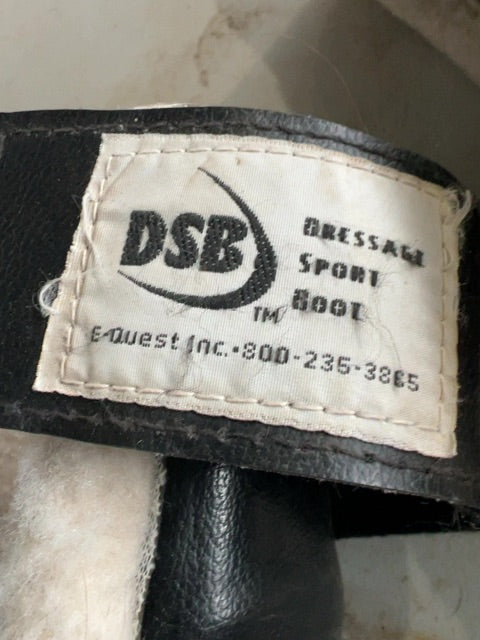 Black DSB Closed front boot, Medium