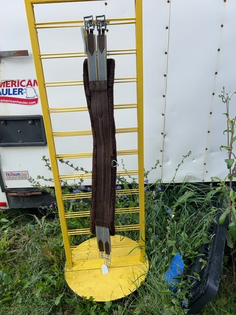 Brown Brighton Fleece Girth, 48"