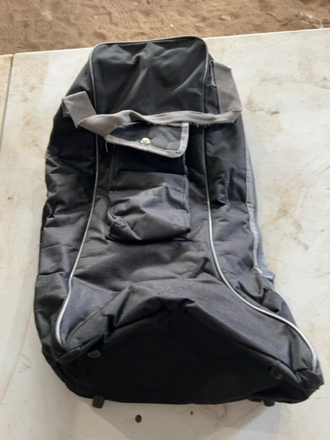 Black  Boot Bag