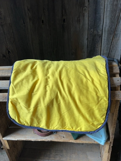 Yellow  Saddle Pad