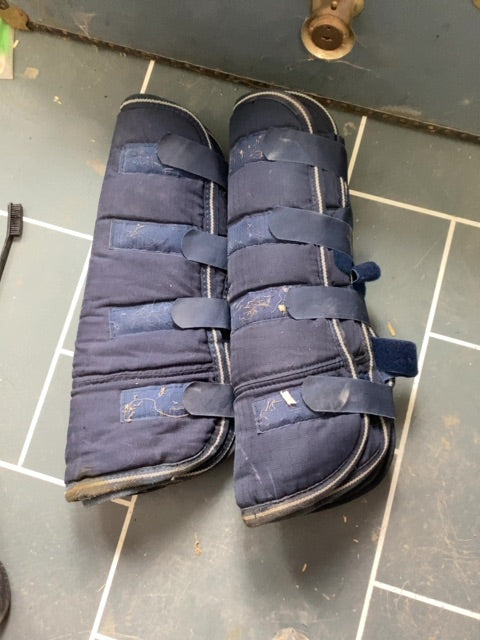 Navy Shedrow Shipping Boots - set of 4, Full