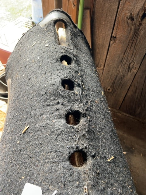 Black  Western Pad, 29"