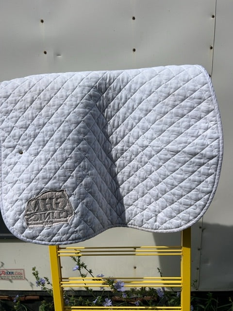 White Ogilvy Saddle Pad, Regular