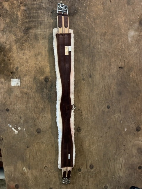 Brown Lettia Coolmax Fleece Girth, 54”