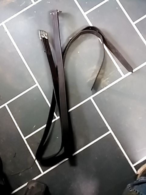 Brown  Stirrup Leathers, 60"